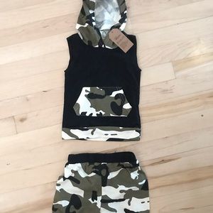 Camo Baby Outfit Unisex